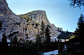 Parco Naturale Fanes-Senes-Braies. La traversata da San Vigilio di Marebbe al lago di Braies, 
La discesa verso il Lago di Braies. 